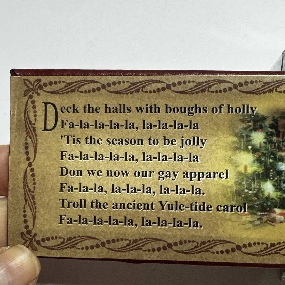 Mr Christmas Gold Label Animated Musical Songbook Tis The Season To Be Glory